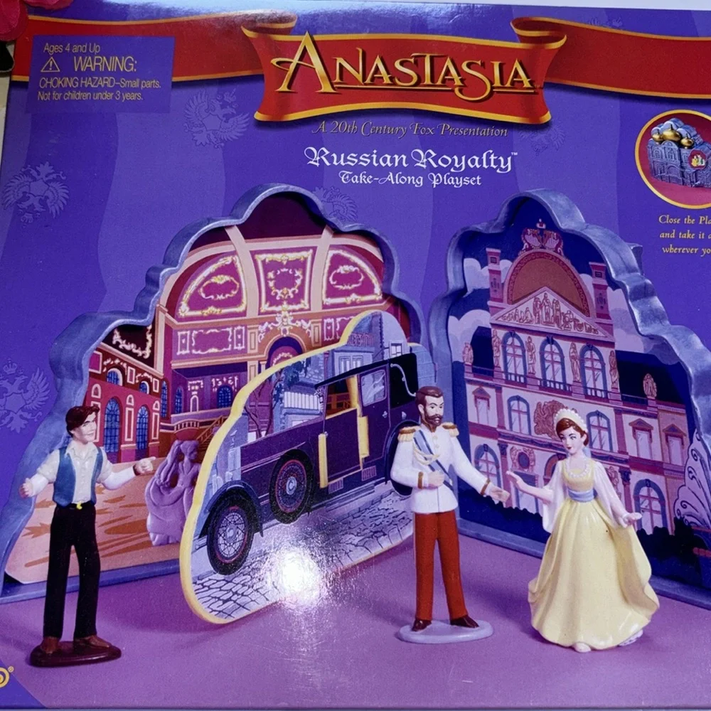 Anastasia Russian Royalty Take Along Playset Galoob Dimitri Czar Nicholas